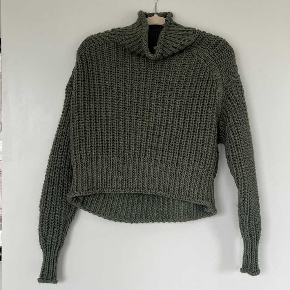 Olive Green Women's Sweater